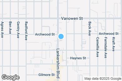 Map image of the property - 6634 Lankershim Blvd