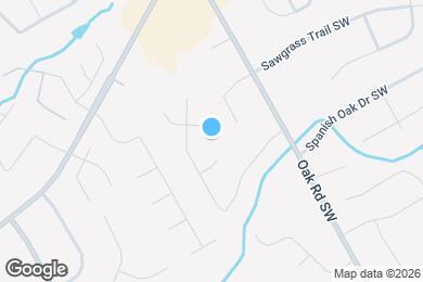 Map image of the property - 1105 Wake Robin Cir SW