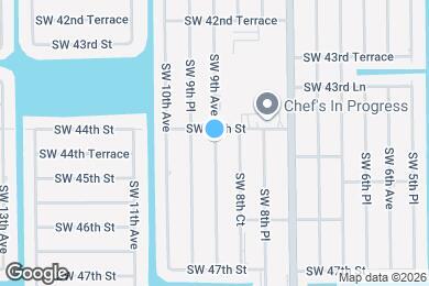 Map image of the property - 4406 SW 9th Ave