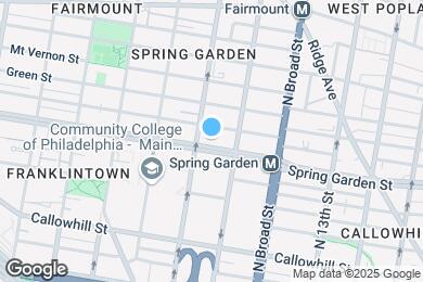 Map image of the property - 1533 Spring Garden St