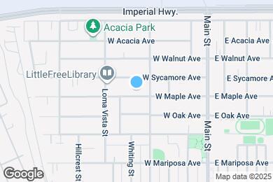 Map image of the property - 423 W Maple Ave