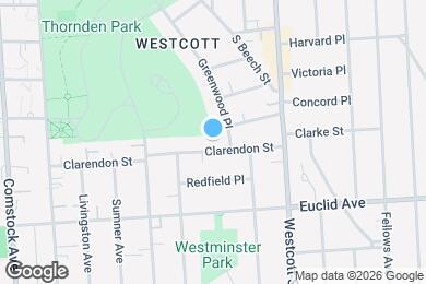 Map image of the property - 543 Clarendon St