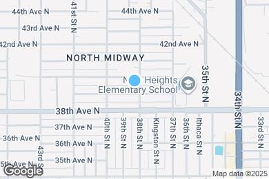 Map image of the property - 3811 39th Ave N