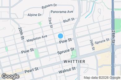 Map image of the property - 2329 Pine St