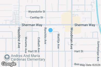 Map image of the property - 7125 Cantaloupe Ave