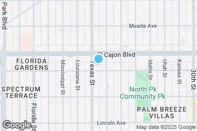 Map image of the property - Vida North Park Apartments