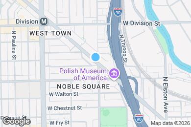 Map image of the property - 1046 N Milwaukee Ave
