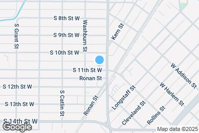 Map image of the property - 1524 S 11th St W