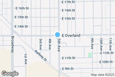 Map image of the property - 1240.5 5th Ave