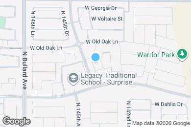 Map image of the property - 13283 N 144th Ln
