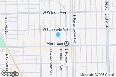 Map image of the property - 4426 N Wolcott Ave