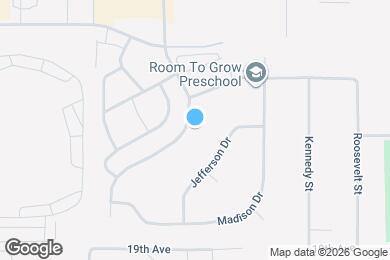 Map image of the property - 1607 Washington Dr