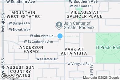 Map image of the property - 6417 S 23rd Dr