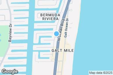 Map image of the property - 3909 N Ocean Blvd