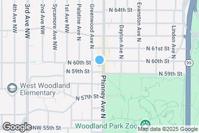 Map image of the property - 5901 Phinney Ave N