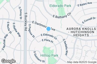 Map image of the property - 3134 S Richfield St