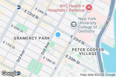 Map image of the property - 312 E 22nd St