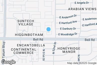 Map image of the property - 5117 E Danbury Rd