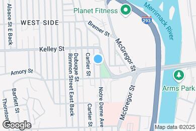 Map image of the property - 470 Notre Dame Ave