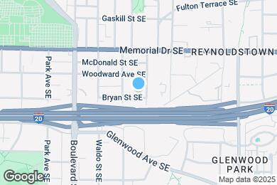 Map image of the property - 708 Bryan St SE