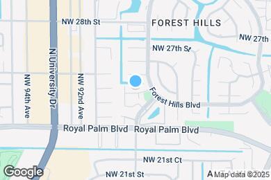 Map image of the property - 2474 NW 89th Dr