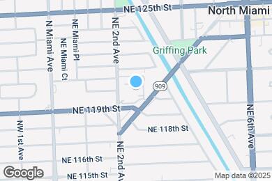 Map image of the property - 11925 NE 2nd Ave