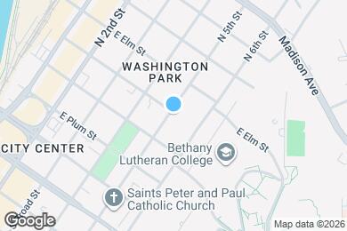 Map image of the property - 431 N 5th St