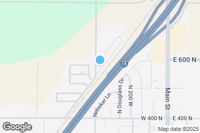 Map image of the property - 393 W 625 N
