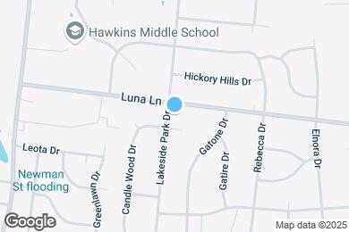 Map image of the property - 218 Lakeside Park Dr