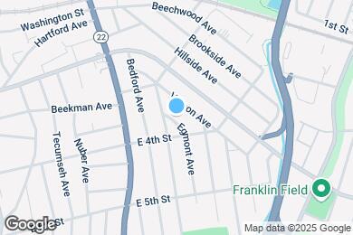 Map image of the property - 215 Egmont Ave