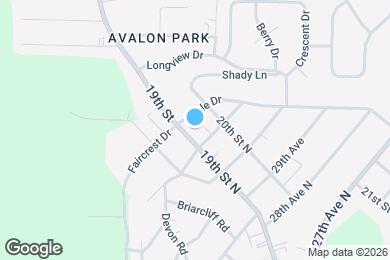 Map image of the property - 3119 19th St