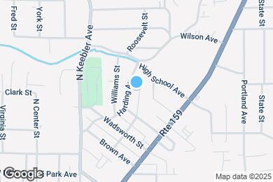 Map image of the property - 1231 Constance St