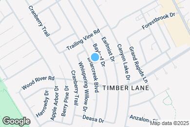 Map image of the property - 23238 Briarcreek Blvd