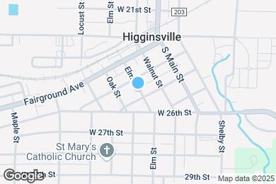 Map image of the property - 2304 Elm St