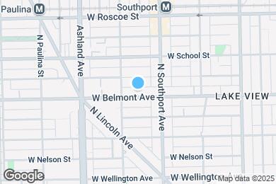 Map image of the property - 1436 W Belmont Ave