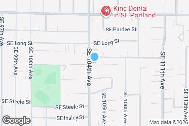 Map image of the property - 10421 SE Liebe St