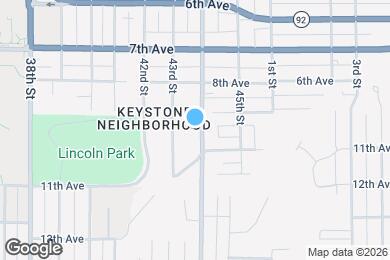 Map image of the property - 902 44th St