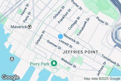 Map image of the property - 65 Everett St