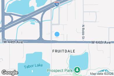 Map image of the property - 11671 W 44th Ave