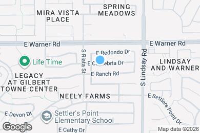 Map image of the property - 629 E Cantebria Dr
