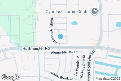 Map image of the property - 18114 Shady Cypress Ln