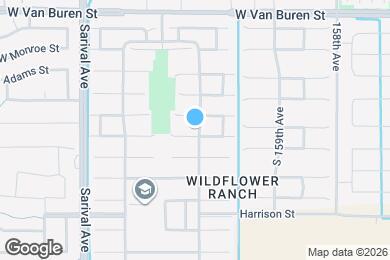 Map image of the property - 16104 W Jefferson St