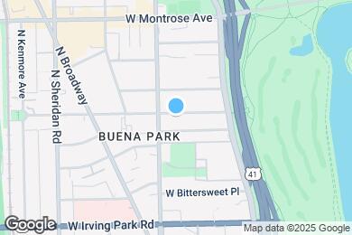 Map image of the property - 741 W Buena Ave
