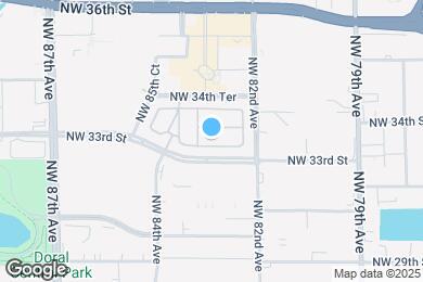 Map image of the property - 8275 NW 33rd Ter