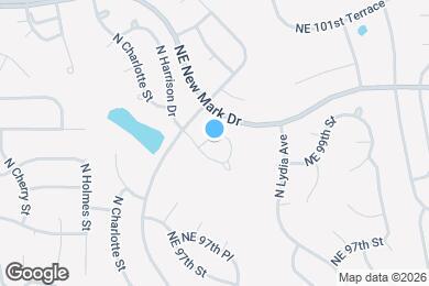 Map image of the property - 1009 NE 99th St
