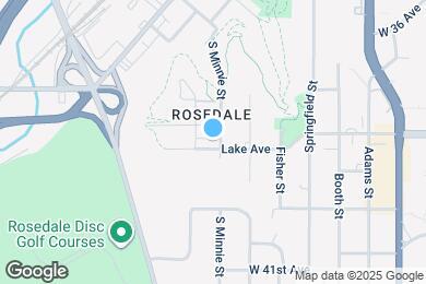 Map image of the property - 2806 Lake Ave