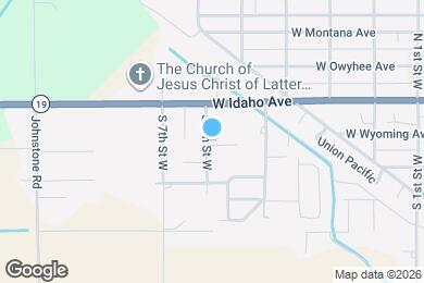Map image of the property - 101 S 6th St W