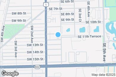 Map image of the property - 47 SE 12th St