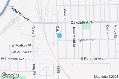 Map image of the property - 1661 Oak St