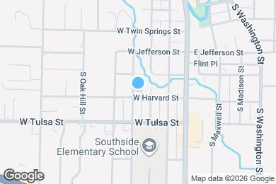 Map image of the property - 315 W Harvard St